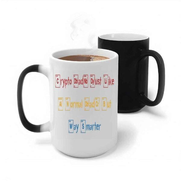Funny Crypto Like a Normal Dad But Way Smarter Funny Bi... - Image 3