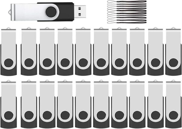 20 Pack Flash Drives 1GB with Lanyards, ABLAZE Premium ... - Image 2