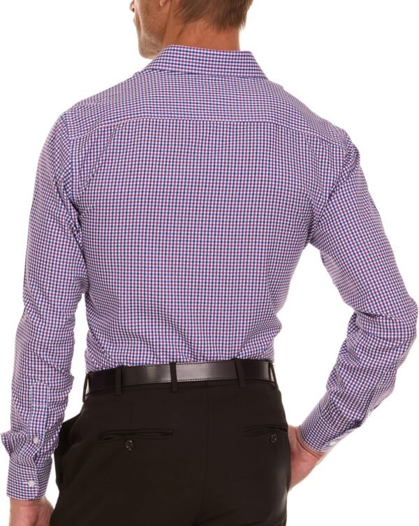 NAUTICA Slim Fit Mens Dress Shirts Long Sleeve Button D... - Image 6