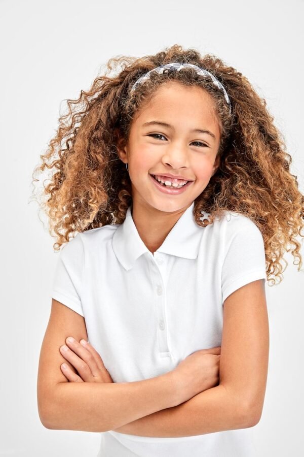 The Children's Place Girls' Uniform Pique Polo - Image 3