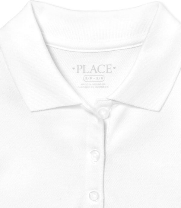 The Children's Place Girls' Uniform Pique Polo - Image 4