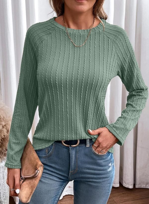 Dokotoo Womens Tops Long Sleeve Lightweight Shirts 2025... - Image 4