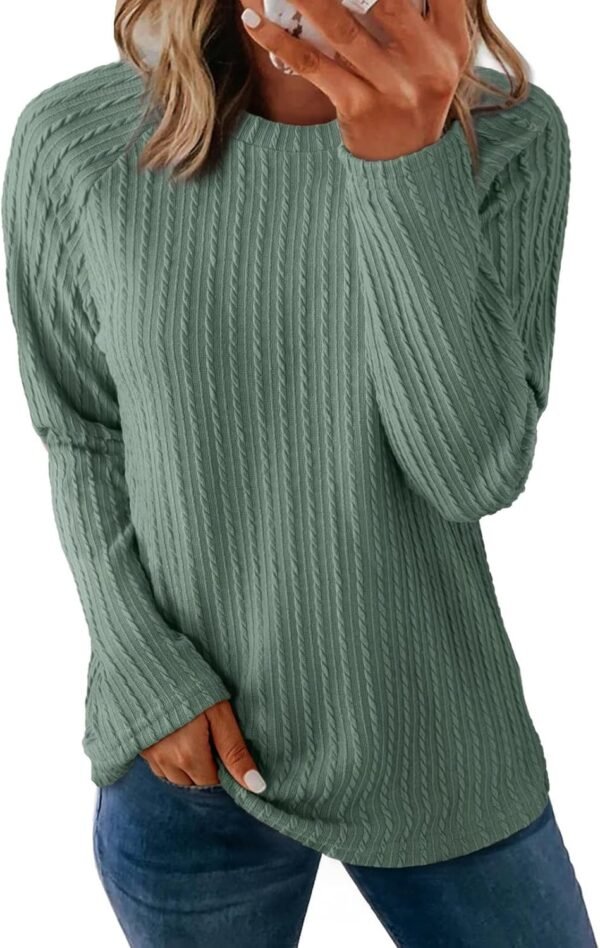 Dokotoo Womens Tops Long Sleeve Lightweight Shirts 2025... - Image 2