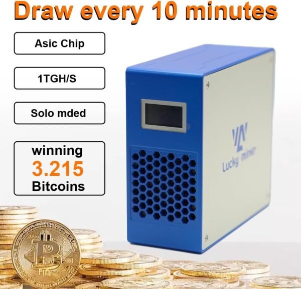 BeLuckyMan Bitcoins Miner Machine Lotto Mining Machine 1... - Image 7