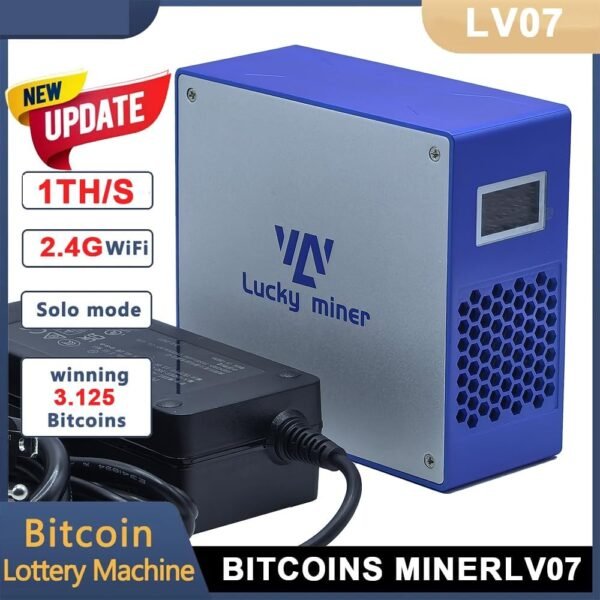 Bitcoins Miner Solo Lottery Miner 2.4G WiFi SHA-256 BM1... - Image 5