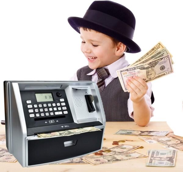 Toy Speaking ATM Financial institution ATM Machine Financial savings Piggy Financial institution for... - Image 3