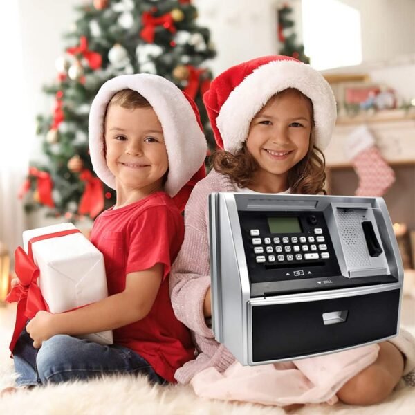 Toy Speaking ATM Financial institution ATM Machine Financial savings Piggy Financial institution for... - Image 8