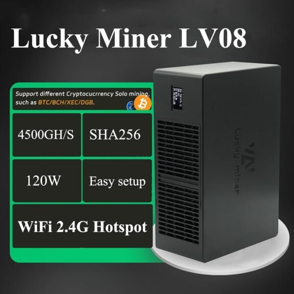 Bitcoins Miner Fortunate Miner LV08 4.2TH/s Crypto Miner wi... - Image 5