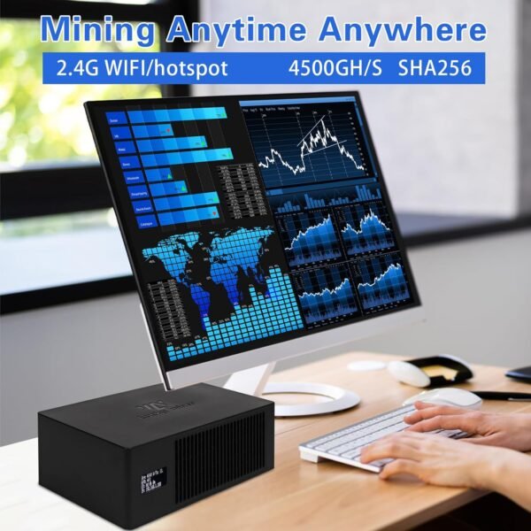Bitcoins Miner Fortunate Miner Lotto Mining Machine 4.5TH/S ... - Image 5