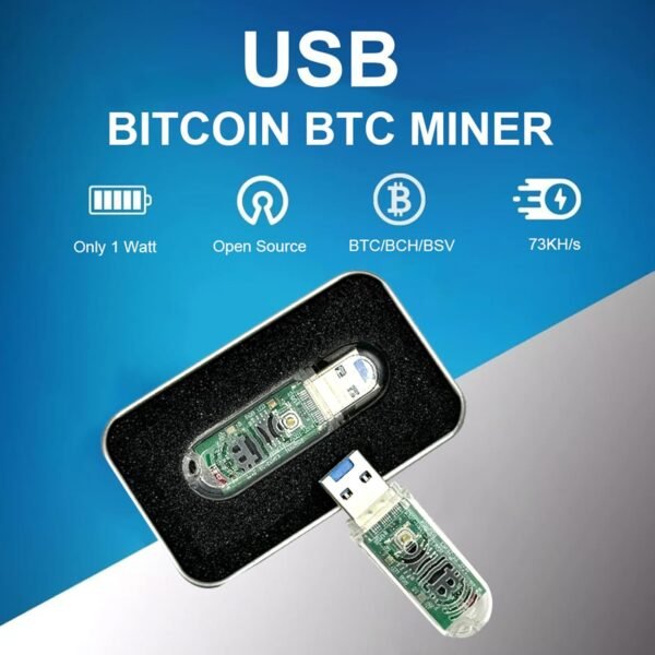 USB Bitcoins Miner Solo Miner LV03 Lottery Crypto Miner... - Image 4