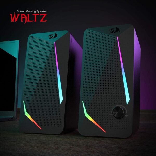 Redragon GS510 RGB Desktop Audio system, 2.0 Channel PC Com... - Image 3