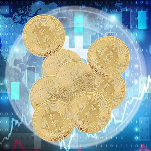 9 Pcs Bit Coin,Commemorative Coin,Bodily Bitcoin with... - Image 6