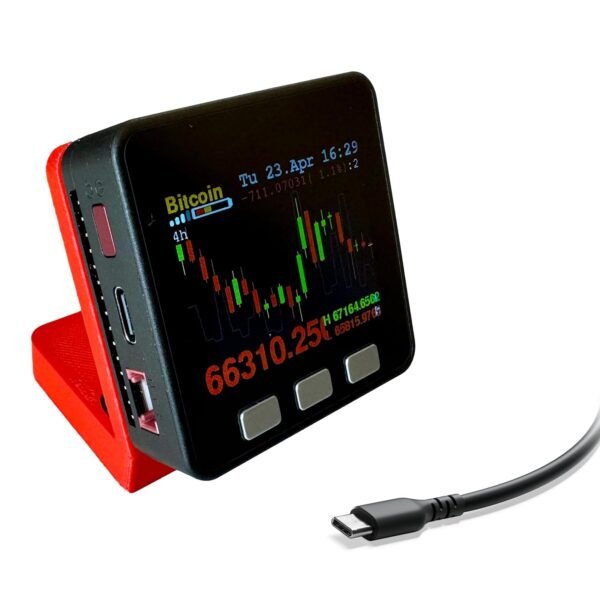 Crypto Bitcoin Candlestick Value Show (V3) - Desk Ga... - Image 7