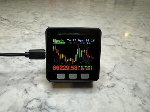 Crypto Bitcoin Candlestick Value Show (V3) - Desk Ga... - Image 9