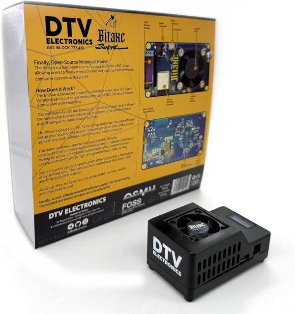 Bitaxe Supra Open Supply Bitcoin ASIC Miner – BTC Miner... - Image 3