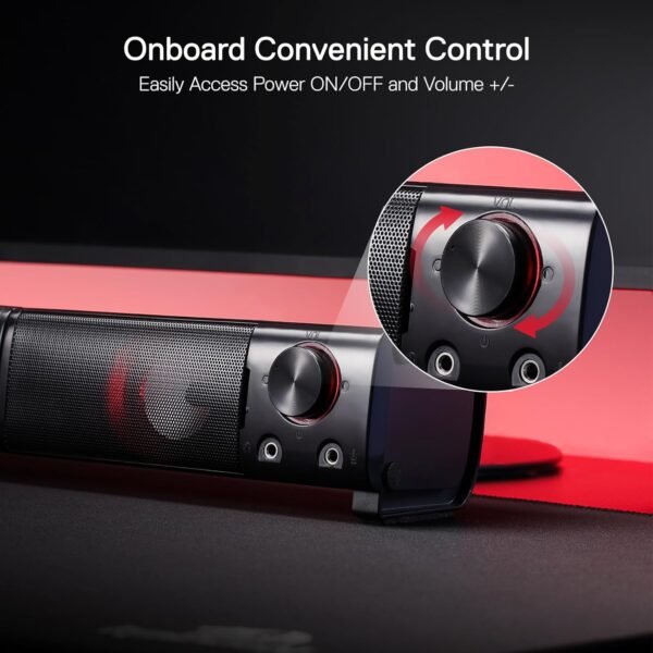 Redragon GS550 PC Gaming Audio system, 2.0 Channel Desktop ... - Image 5