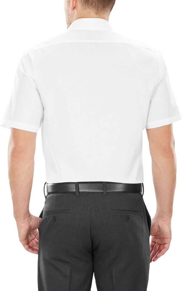 Van Heusen Males's Quick Sleeve Costume Shirt Common Match P... - Image 3