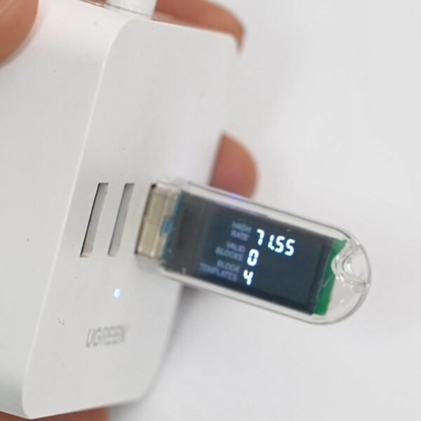 NerdMiner Bitcoins Miner V2 Dongle USB 75KH 1W T-Displa... - Image 7