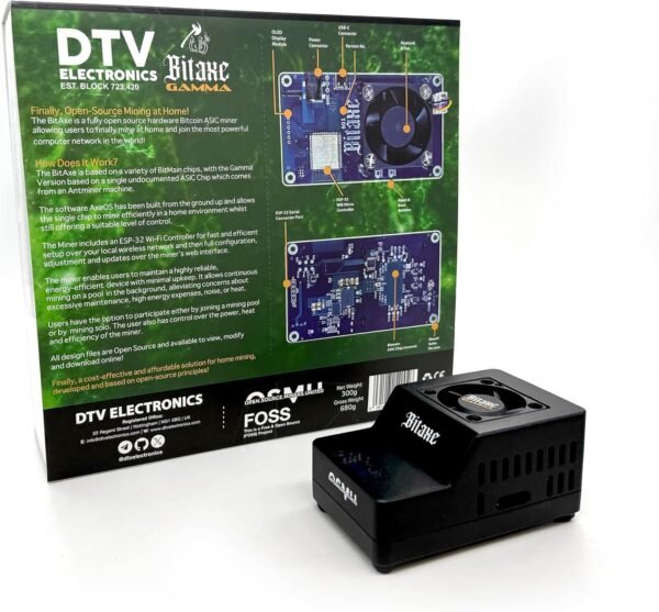 DTV ELECTRONICS Bitaxe Gamma Open Supply Bitcoin ASIC M... - Image 3