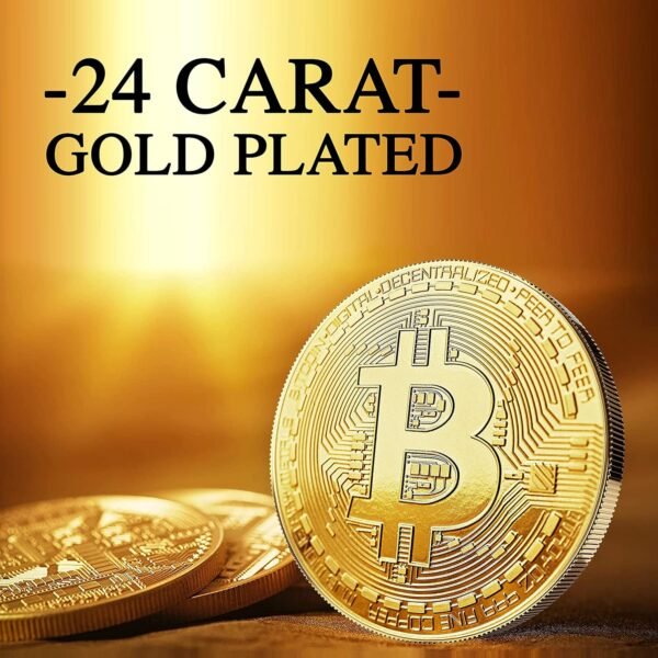 Bodily Bitcoin Plated with 24-Carat Gold. A Actual Coll... - Image 3