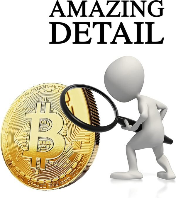 Bodily Bitcoin Plated with 24-Carat Gold. A Actual Coll... - Image 4