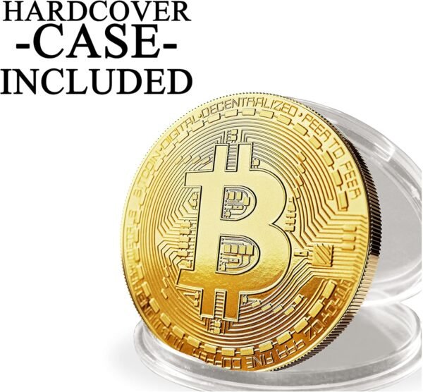 Bodily Bitcoin Plated with 24-Carat Gold. A Actual Coll... - Image 6