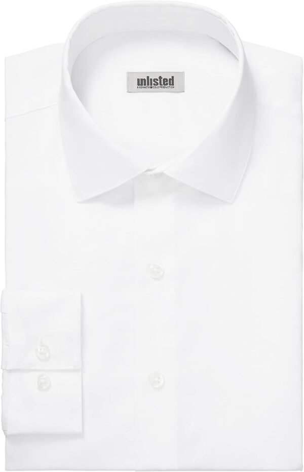 Kenneth Cole Unlisted Males's Slim Match Strong Gown Shirt ... - Image 4