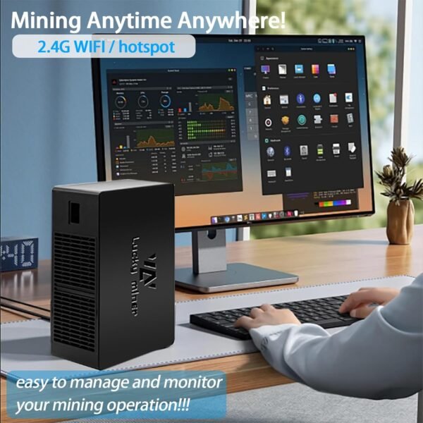 Bitcoins Miner Machine Lotto Mining Machine 4.5TH/S WiFi... - Image 5