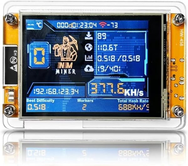 Bitcoins Miner BTC Miner USB NMMiner ESP32 Hashrate 375... - Image 4