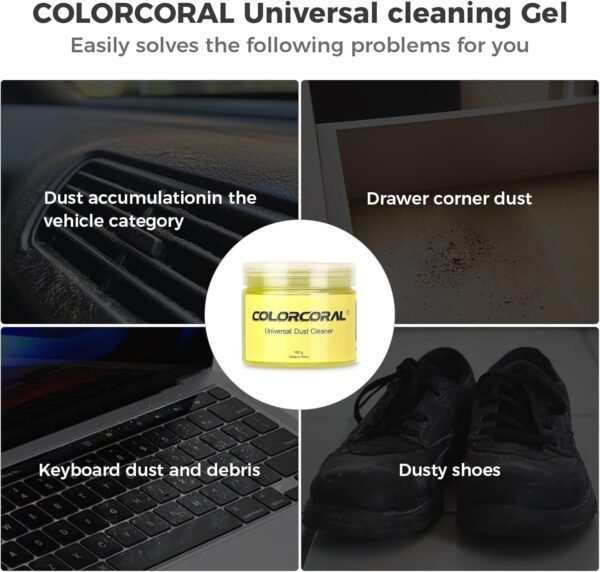 COLORCORAL Cleansing Gel Common Mud Cleaner for PC Ok... - Image 7