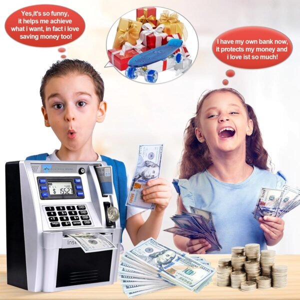 2025Upgraded ATM Financial institution, Children Speaking Piggy Financial institution, ATM Ban... - Image 3