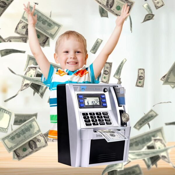 2025Upgraded ATM Financial institution, Children Speaking Piggy Financial institution, ATM Ban... - Image 6