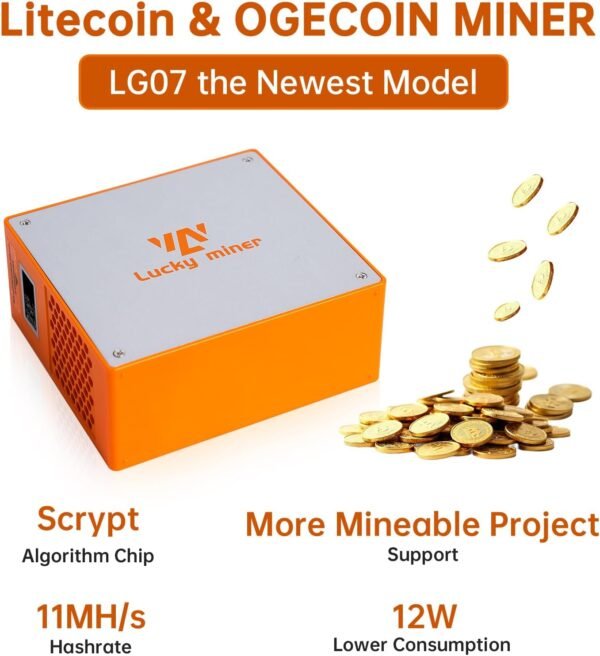 Litecoin, Dogecoin Miner Fortunate Miner LG07 Scrypt Algori... - Image 4
