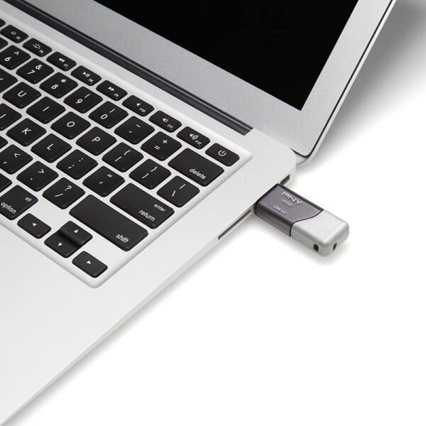 PNY 64GB Turbo Attaché 3 USB 3.0 Flash Drive, Silver (P... - Image 8
