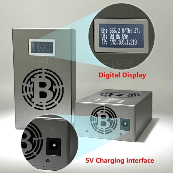 BeLuckyMan Bitcoin Miner Machine BTC Lotto Mining Devic... - Image 3