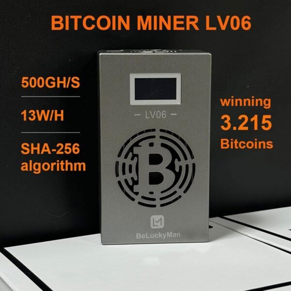BeLuckyMan Bitcoin Miner Machine BTC Lotto Mining Devic... - Image 8