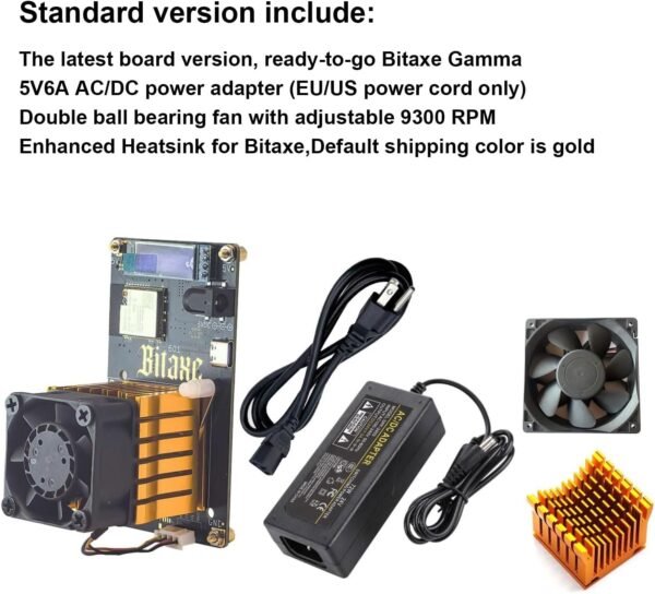 Bitaxe Gamma - 1.2+TH/s Bitcoin Miner BM1370 ASIC chip ... - Image 7