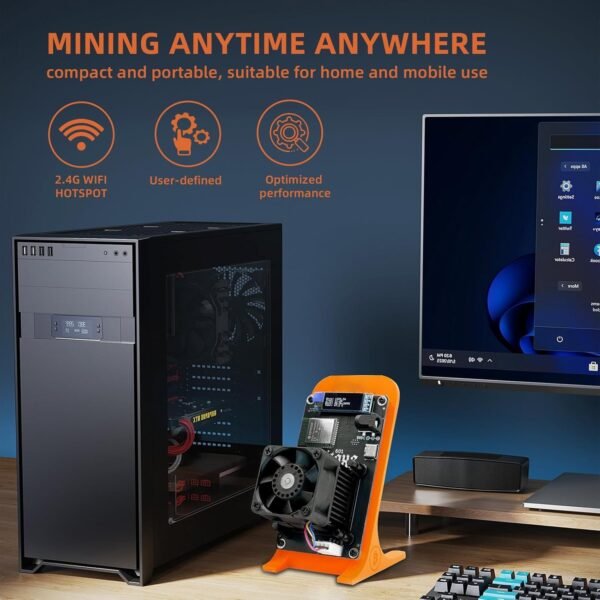 Bitcoins Miner Bitaxes Gamma 601 BM1370 Asic Chip Solo ... - Image 3