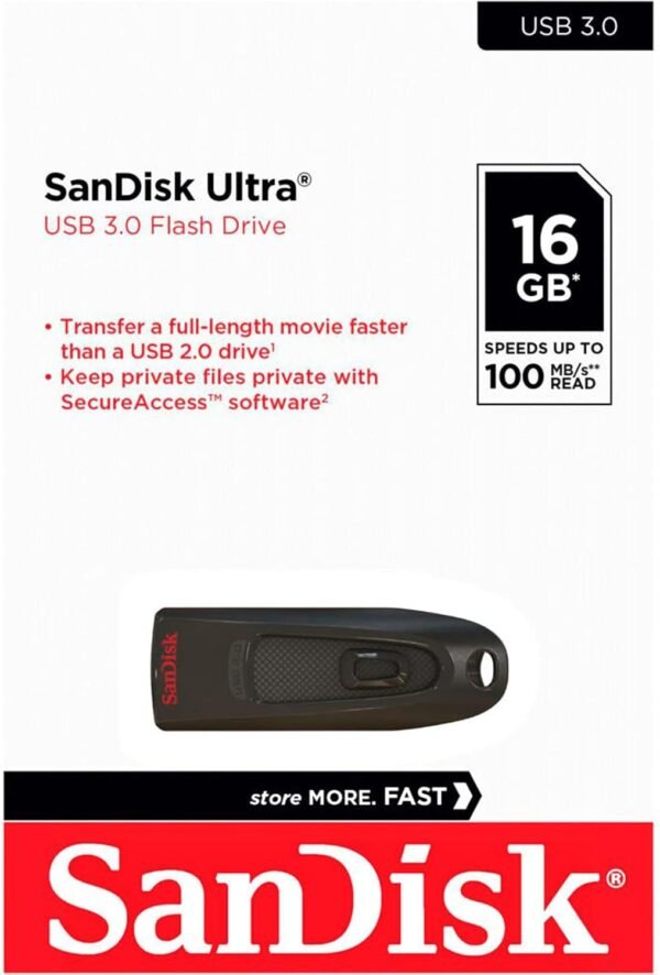 SanDisk Cruzer Extremely 16GB USB 3.0 Flash Drive SDCZ48-01... - Image 4