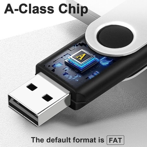 1GB USB Flash Drive 10 Pack, USB2.0 Thumb Drives Reminiscence... - Image 3