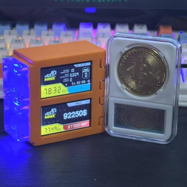 Bitcoins Miner NerdMiner 78KH/s*2 T-Show S19 Professional 2.4... - Image 3