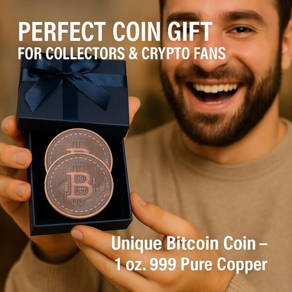 Bitcoin Cash | 2X Copper Coin 1 oz999 Pure | Coin Gif... - Image 9