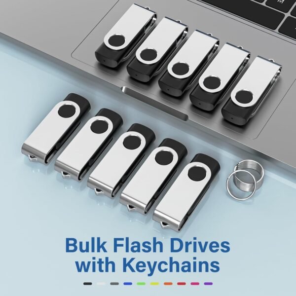 USB Flash Drives 2GB 10 Pack, Wooolken USB 2.0 Thumb Dr... - Image 7