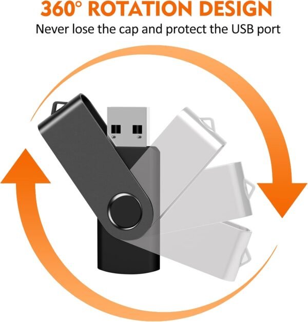 AreTop 64GB USB Flash Drive, 10 Pack USB 2.0 Thumb Driv... - Image 4