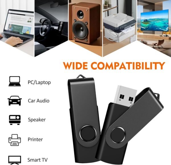 AreTop 64GB USB Flash Drive, 10 Pack USB 2.0 Thumb Driv... - Image 6