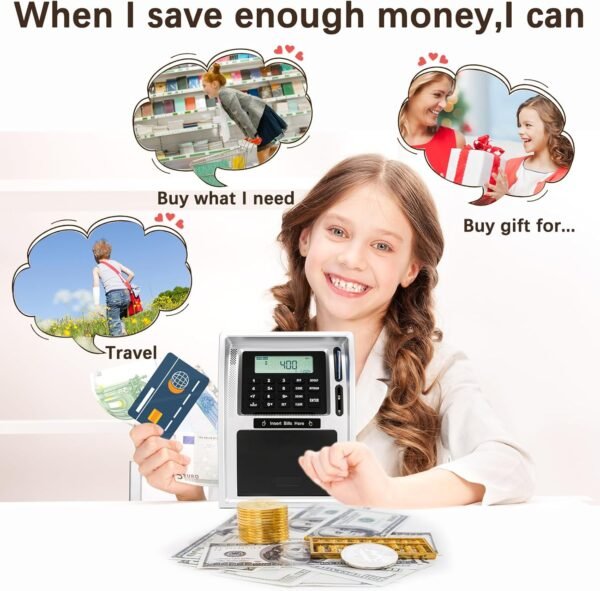 2025Upgraded ATM Piggy Financial institution with Energy-Off Reminiscence,Children ... - Image 4