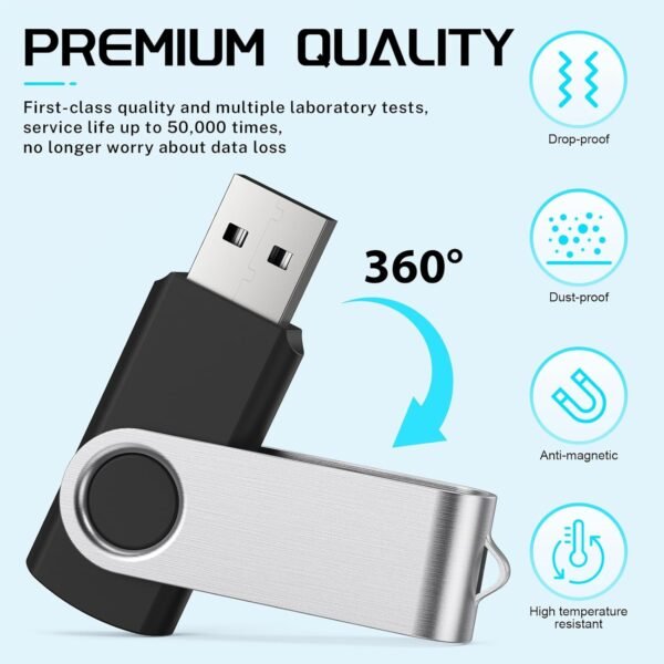 FEBNISCTE 16GB Flash Drive, Soar Drive 10 Pack, Memoria... - Image 5