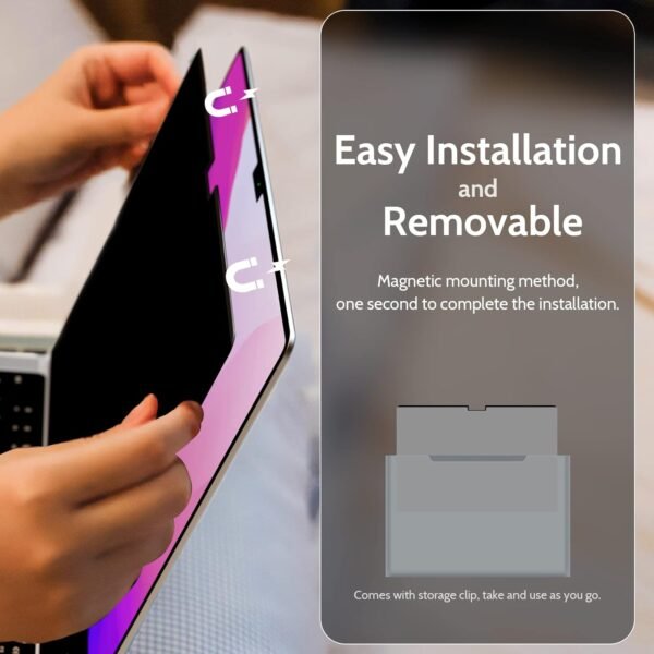 Magnetic Privateness Display for MacBook Professional 14 Inch (2021-2... - Image 4