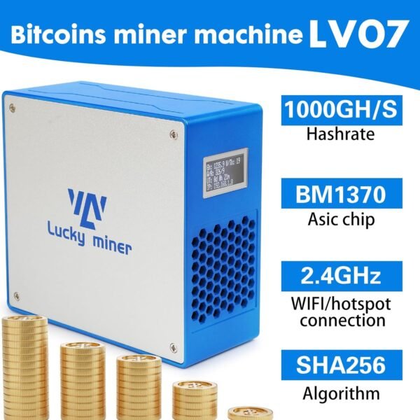 Bitcoins Miner BM1366 Lotto Mining Gadget SHA-256 Asic ... - Image 5