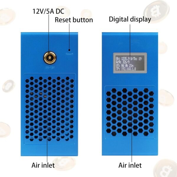 Bitcoins Miner BM1366 Lotto Mining Gadget SHA-256 Asic ... - Image 6